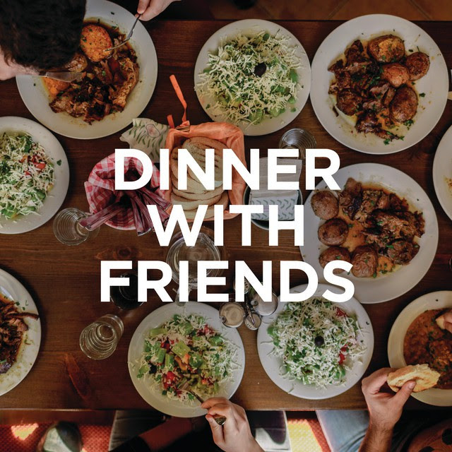 dinner with friends