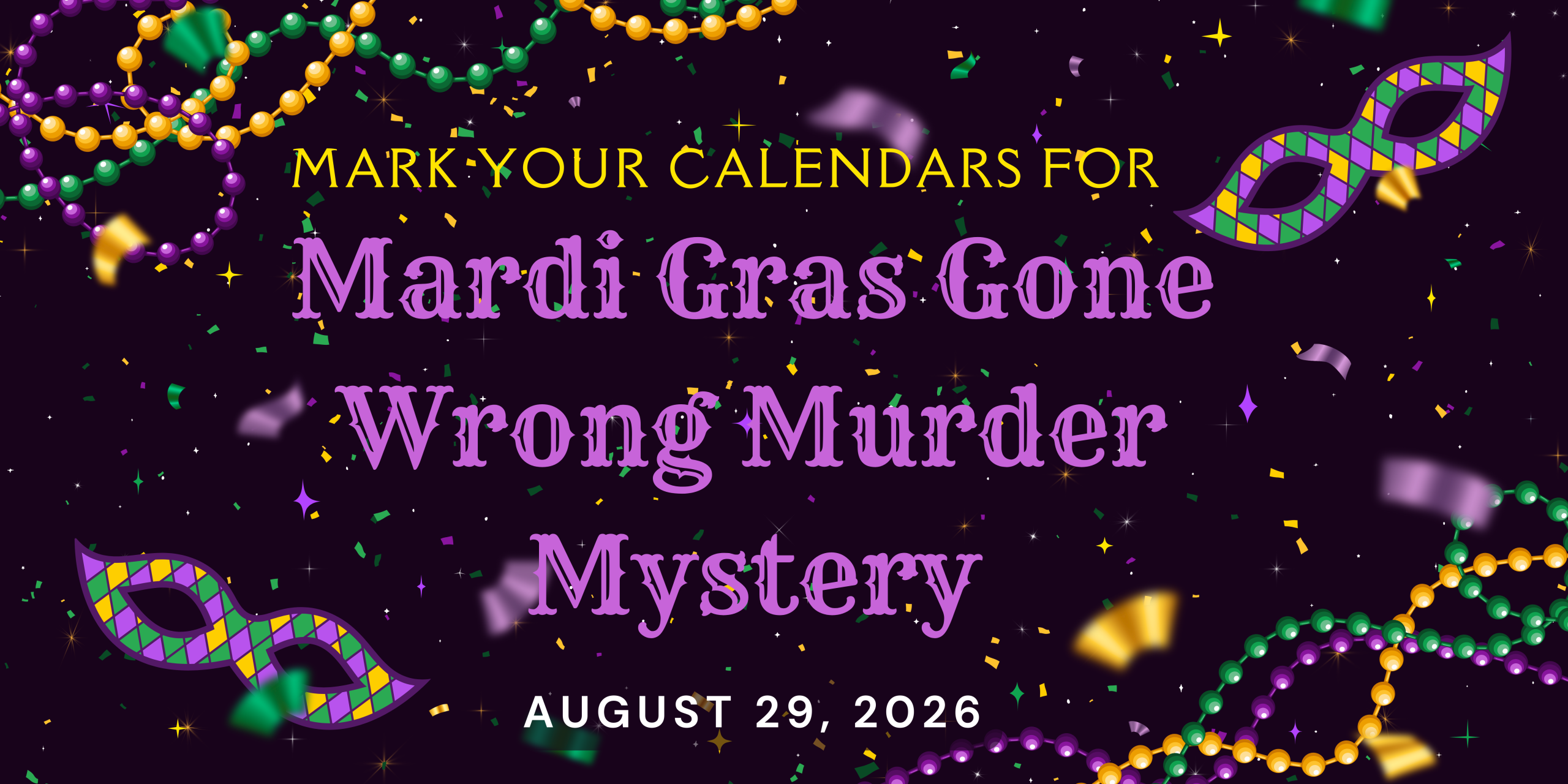 Mardi Gras Murder Mystery
